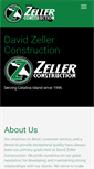 Mobile Screenshot of davidzellerconstruction.com